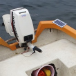 Mounting plate for solar-powered bilge pump