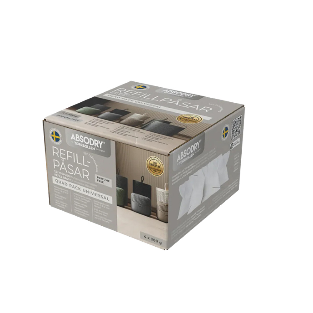 Refill for Absodry dehumidifier 4-pack in the group at SmartaSaker.se (14801)