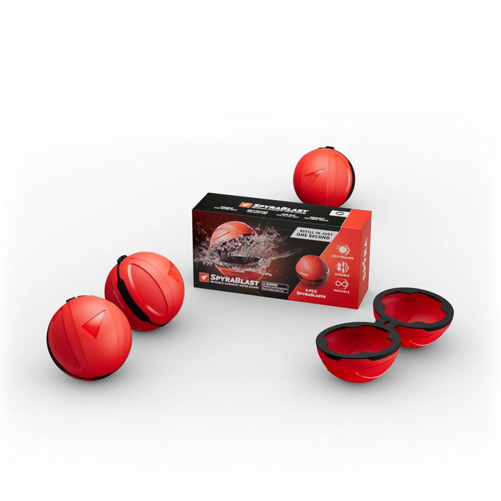 Reusable water balloons, 4-pack in the group Leisure / Games / Play at SmartaSaker.se (14808)
