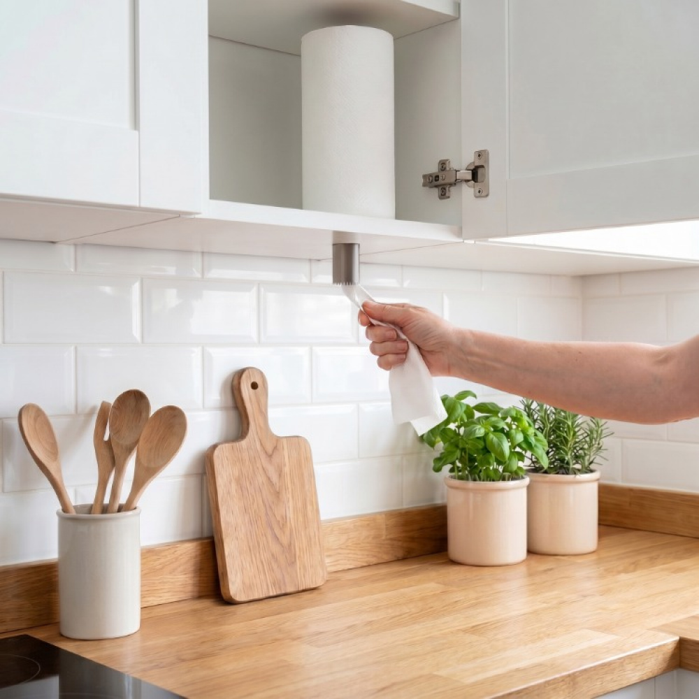 Tear-off tube, holder for paper towels in the group House & Home / Kitchen at SmartaSaker.se (14813)