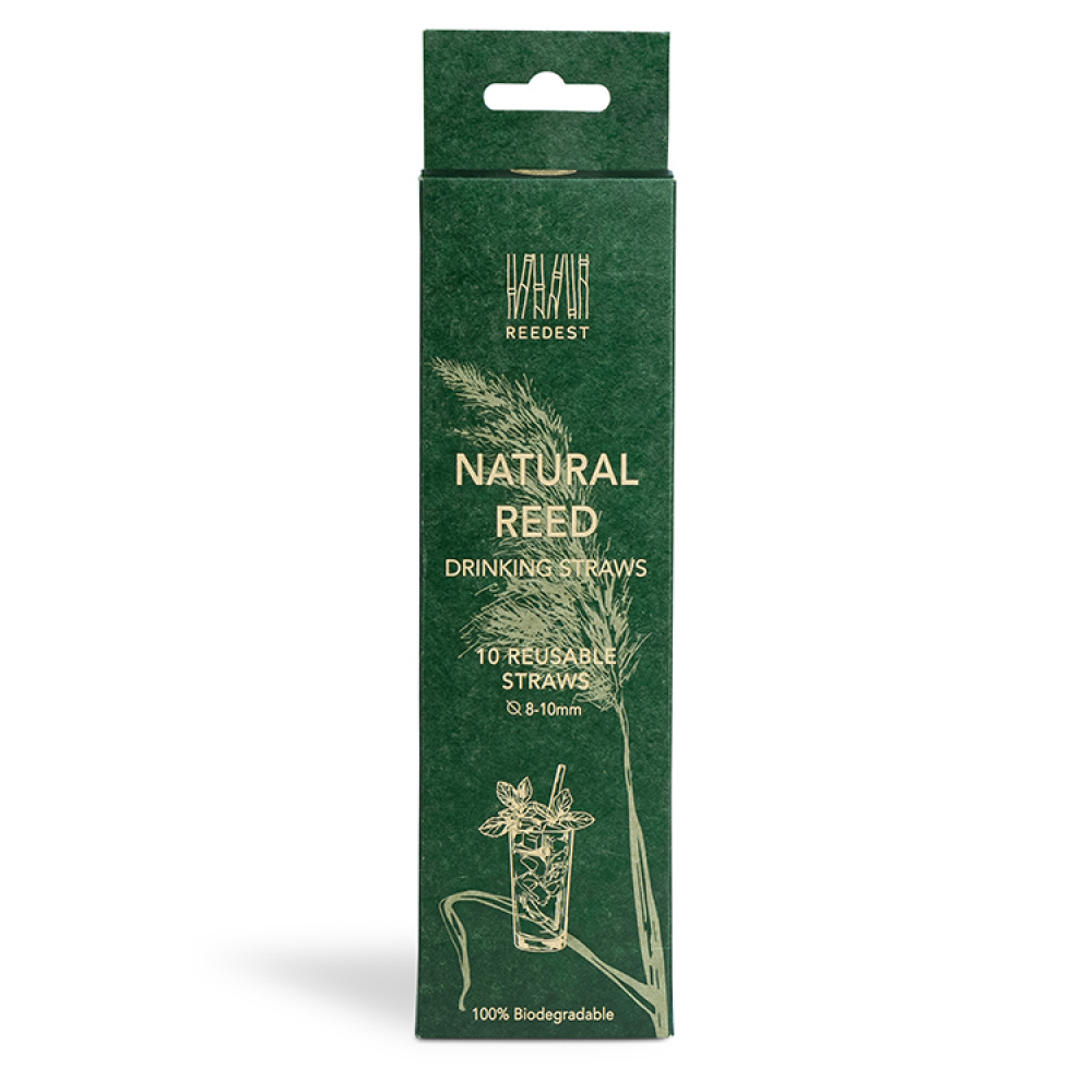 Reed Drinking Straws, TrueStraw in the group House & Home / Kitchen / Beverages at SmartaSaker.se (14823)