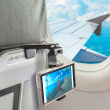Airplane mobile holder