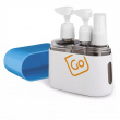 Travel bottles with case, Go Travel