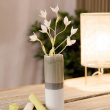 Craft flowers made of crepe paper