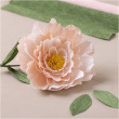 Craft flowers made of crepe paper