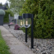 Solar-powered ground lighting, 2-pack, 30 cm