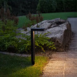 Solar-powered ground lighting, 38 cm