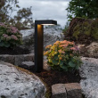 Solar-powered ground lighting, 38 cm