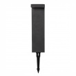 Solar-powered ground lighting, 38 cm