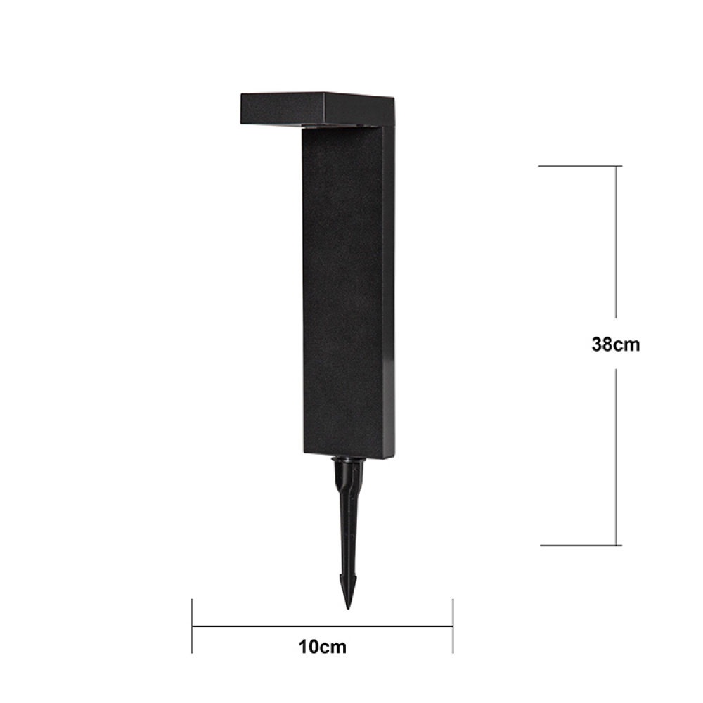 Solar-powered ground lighting, 38 cm in the group Lighting / Outdoor lighting / Solar Cell Lighting at SmartaSaker.se (14853)