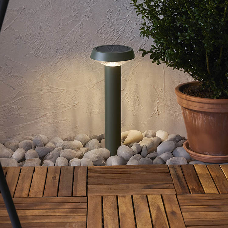 Solar-powered bollard, 45cm, Casa in the group Lighting / Outdoor lighting / Solar Cell Lighting at SmartaSaker.se (14854)
