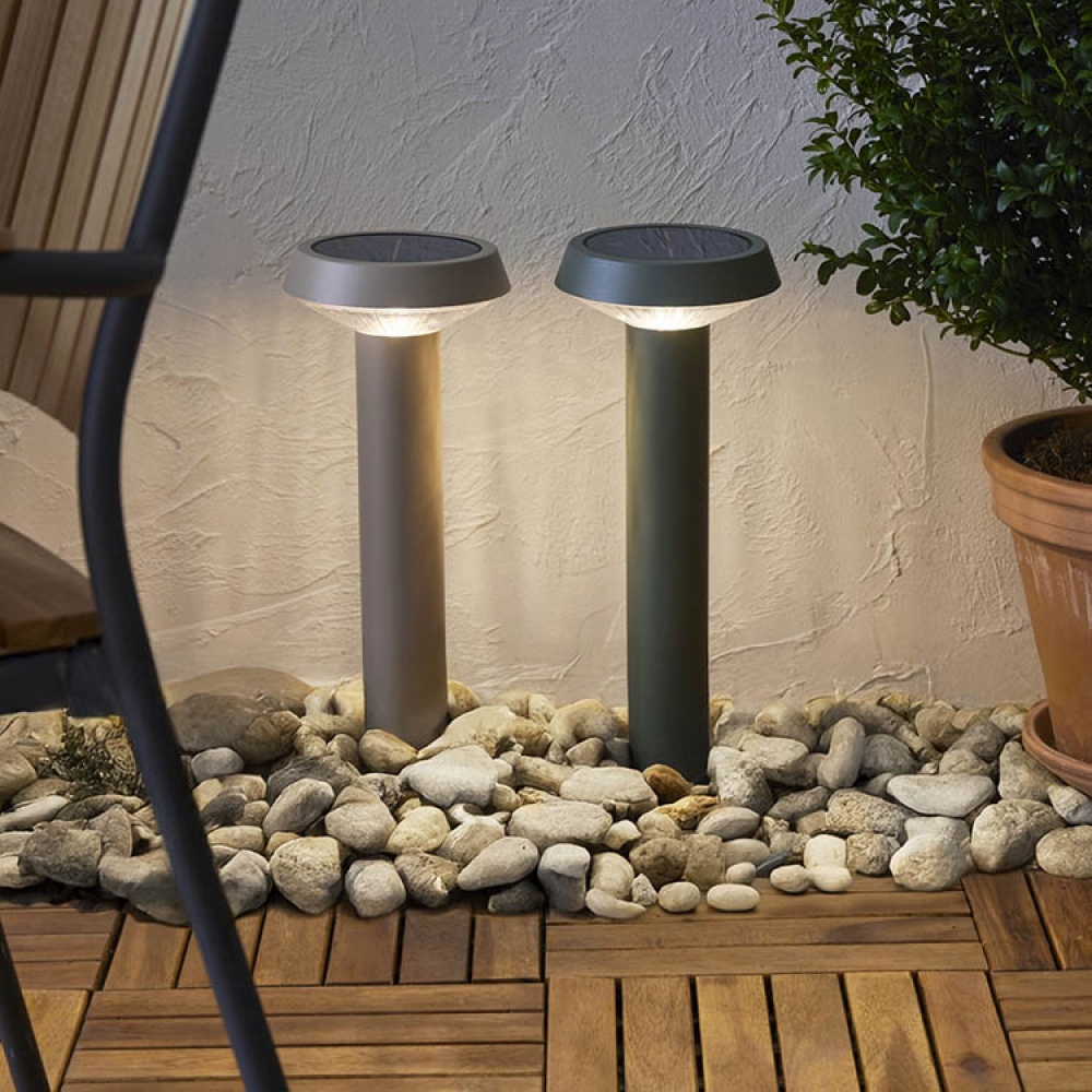 Solar-powered bollard, 45cm, Casa in the group Lighting / Outdoor lighting / Solar Cell Lighting at SmartaSaker.se (14854)