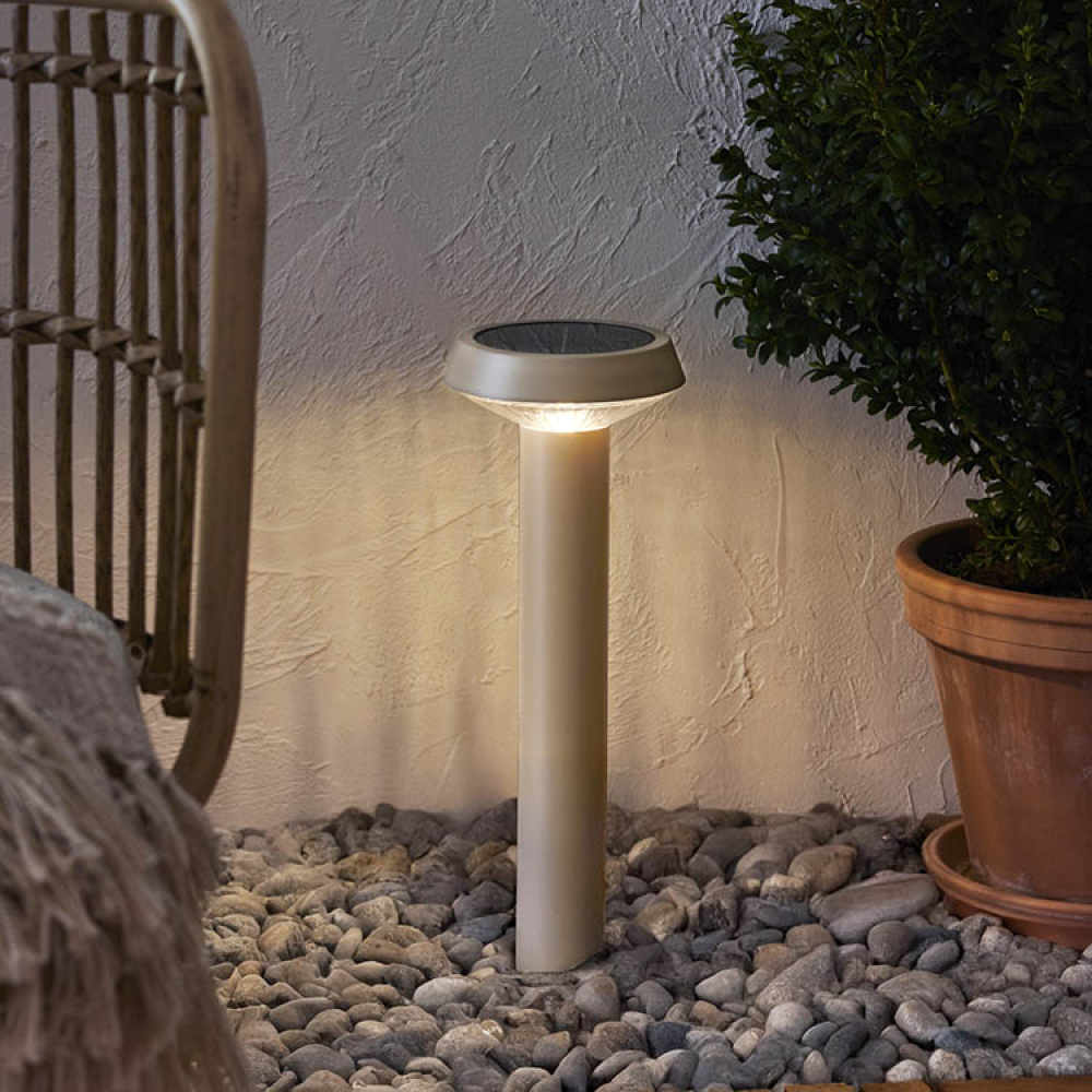 Solar-powered bollard, 45cm, Casa in the group Lighting / Outdoor lighting / Solar Cell Lighting at SmartaSaker.se (14854)