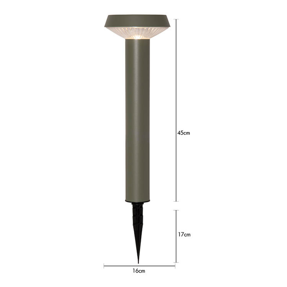 Solar-powered bollard, 45cm, Casa in the group Lighting / Outdoor lighting / Solar Cell Lighting at SmartaSaker.se (14854)