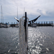 Adjustable mooring line holder, NOA