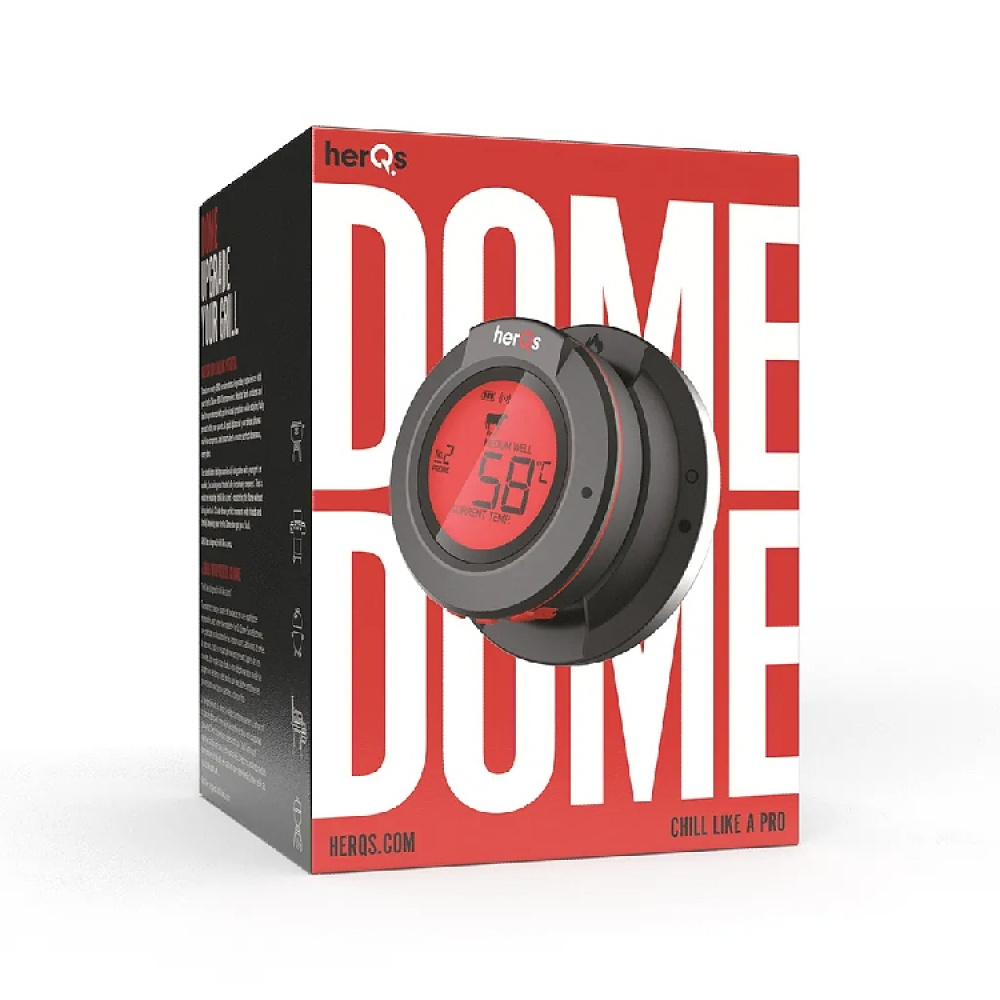 Grill thermometer for kettle grill, HerQ Dome in the group House & Home / Grill Stuff at SmartaSaker.se (14874)