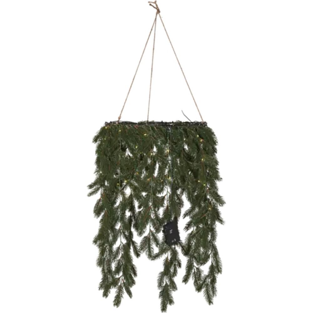 Battery-operated hanging wreath in the group Lighting / Outdoor lighting at SmartaSaker.se (14882)