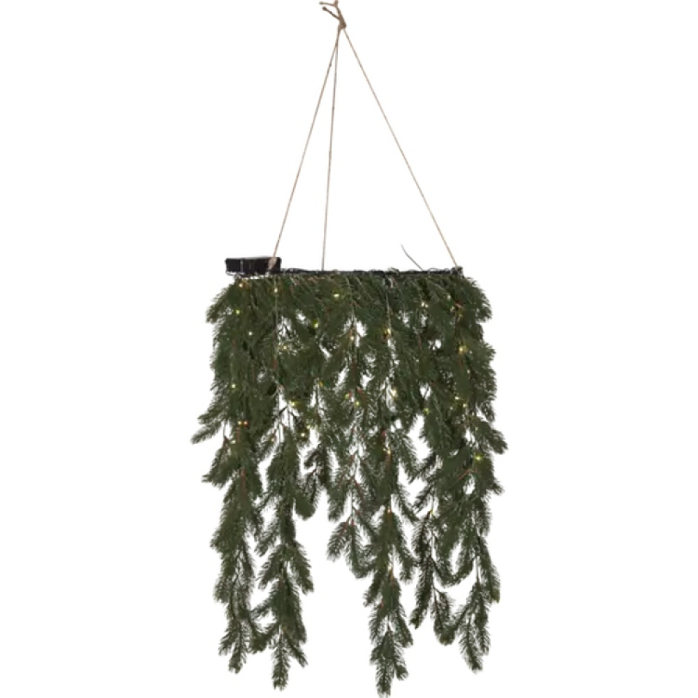 Battery-operated hanging wreath in the group Lighting / Outdoor lighting at SmartaSaker.se (14882)