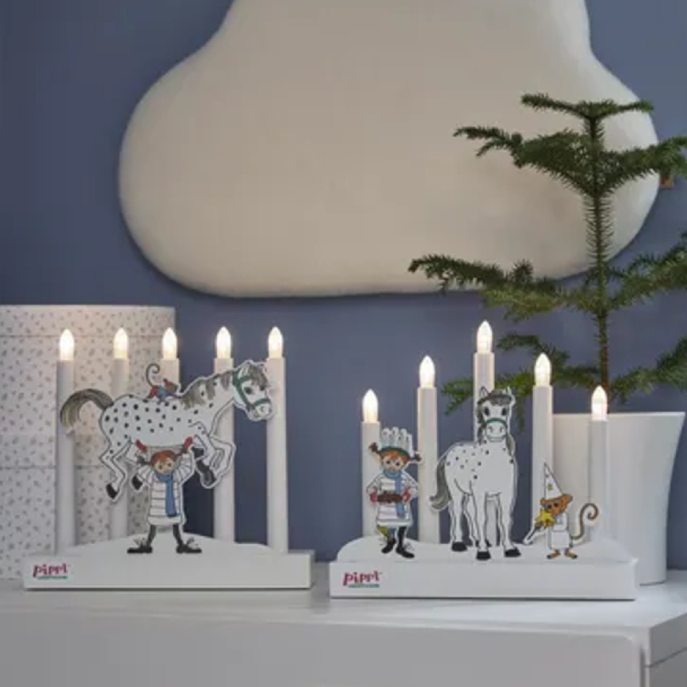 Battery-operated Advent Candlestick in the group Holidays / Advent & Christmas / Christmas lighting at SmartaSaker.se (14884)