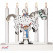 Battery-operated Advent Candlestick