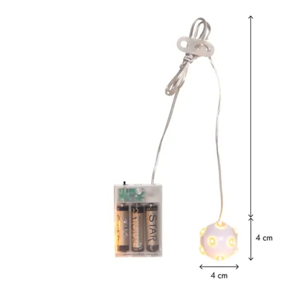 Battery-operated light for Christmas star 360° in the group Holidays / Advent & Christmas / Christmas lighting at SmartaSaker.se (14887)