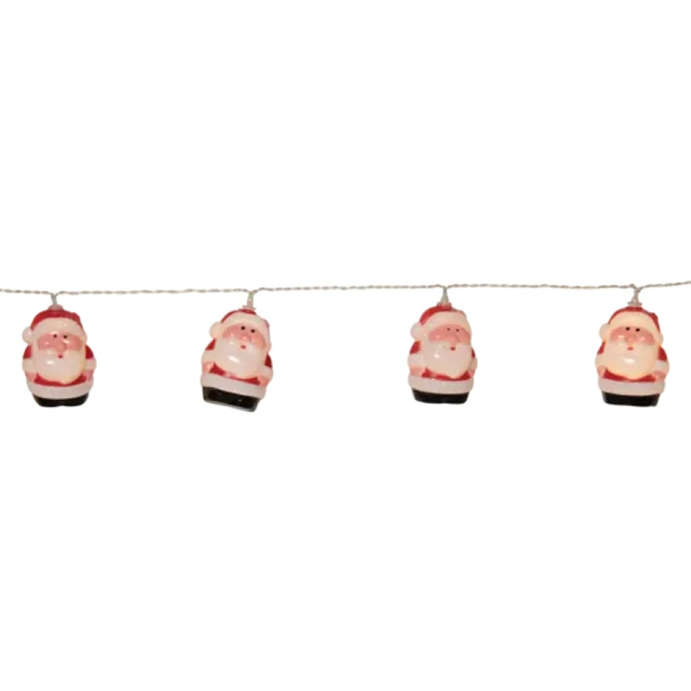 String lights with Santas and music in the group Holidays / Advent & Christmas at SmartaSaker.se (14888)