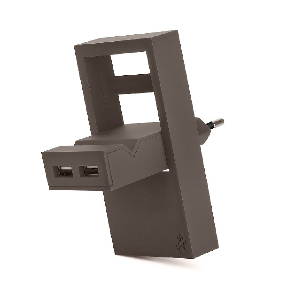 USB-A Wall Adapter with Stand in the group House & Home / Electronics / Mobile Accessories at SmartaSaker.se (14894)
