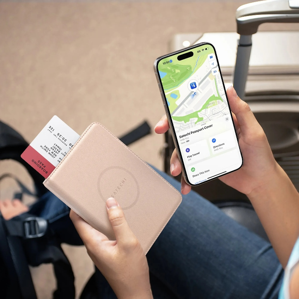 Passport Holder with tracker and RFID Protection in the group Leisure / Travelling at SmartaSaker.se (14895)