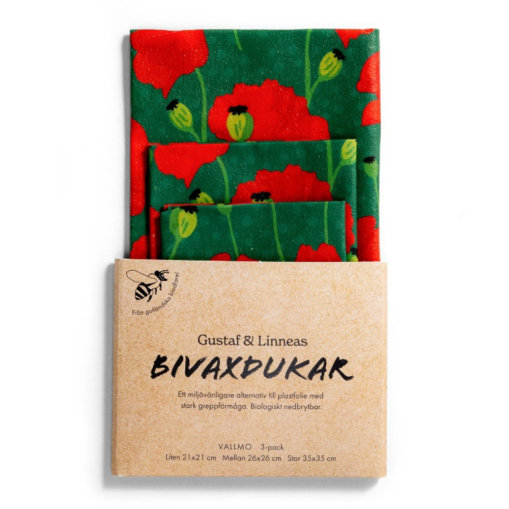 Beeswax Wraps 3-Pack in the group House & Home / Kitchen at SmartaSaker.se (14898)
