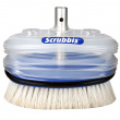 Scrub brush with water dispenser, Scrubbis