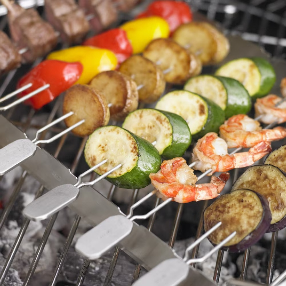 BBQ skewers with rack in the group House & Home / Grill Stuff at SmartaSaker.se (14937)