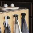 Magnetic towel hanger, 2-pack