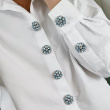 Button charms, 6-pack