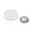 Magnifying travel mirror