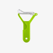 Self-sharpening vegetable peeler