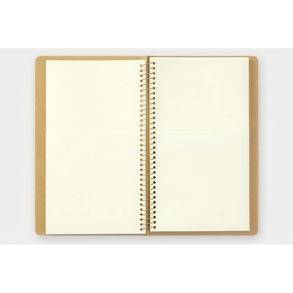 Note book with pockets, SPIRAL PAPER POCKET A5 SLIM, Traveler\'s Comapany, Natur in the group Storage / Office supplies at SmartaSaker.se (40006)