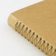 Note book with pockets, SPIRAL PAPER POCKET A6 SLIM, Traveler\'s Comapany, Natur Note book with pockets, SPIRAL PAPER POCKET A6 SLIM, Traveler\'s Comapany, Natur