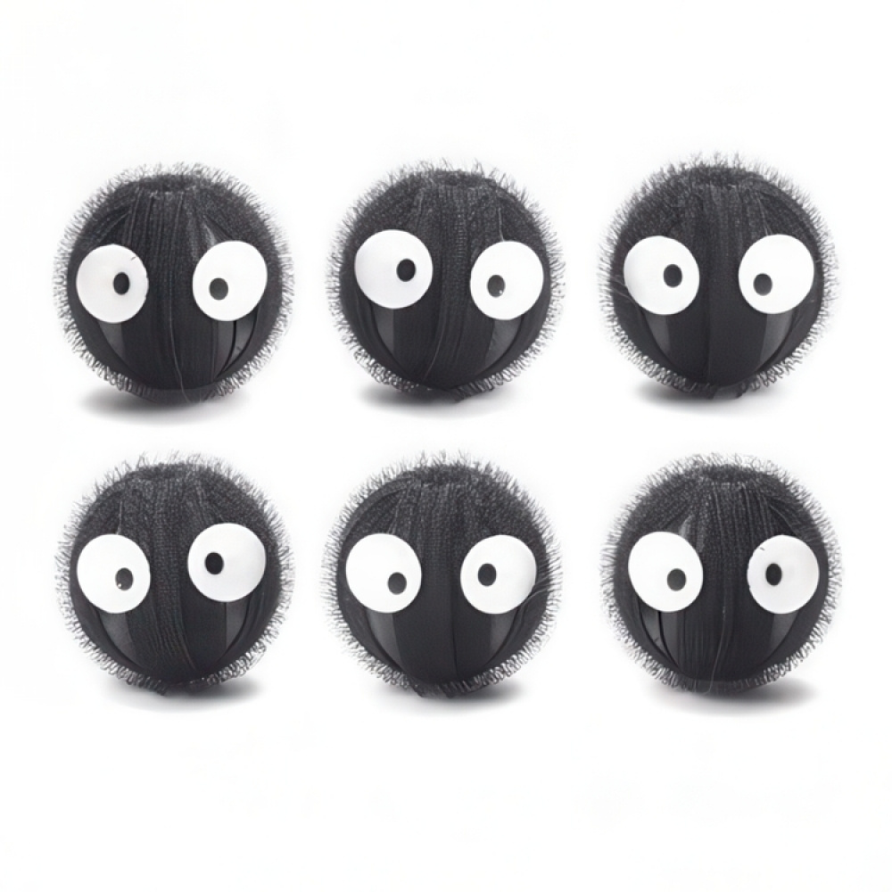 Anti Lint Balls for Washing machines, Set of 6, LAUNDRY BUDDIES, Ø 4,5 cm, Kikkerland, Black in the group Storage / Laundry and care at SmartaSaker.se (40010)