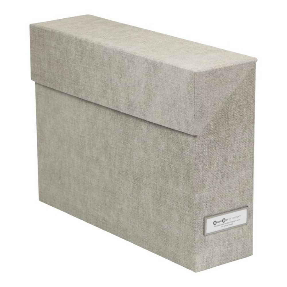 Archive box with 12, BIGSO LOVISA CANVAS, 33 x 9,5 x H24 cm in the group Storage / Office supplies at SmartaSaker.se (40012)