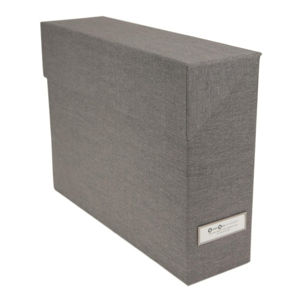Archive box with 12, BIGSO LOVISA CANVAS, 33 x 9,5 x H24 cm in the group Storage / Office supplies at SmartaSaker.se (40012)