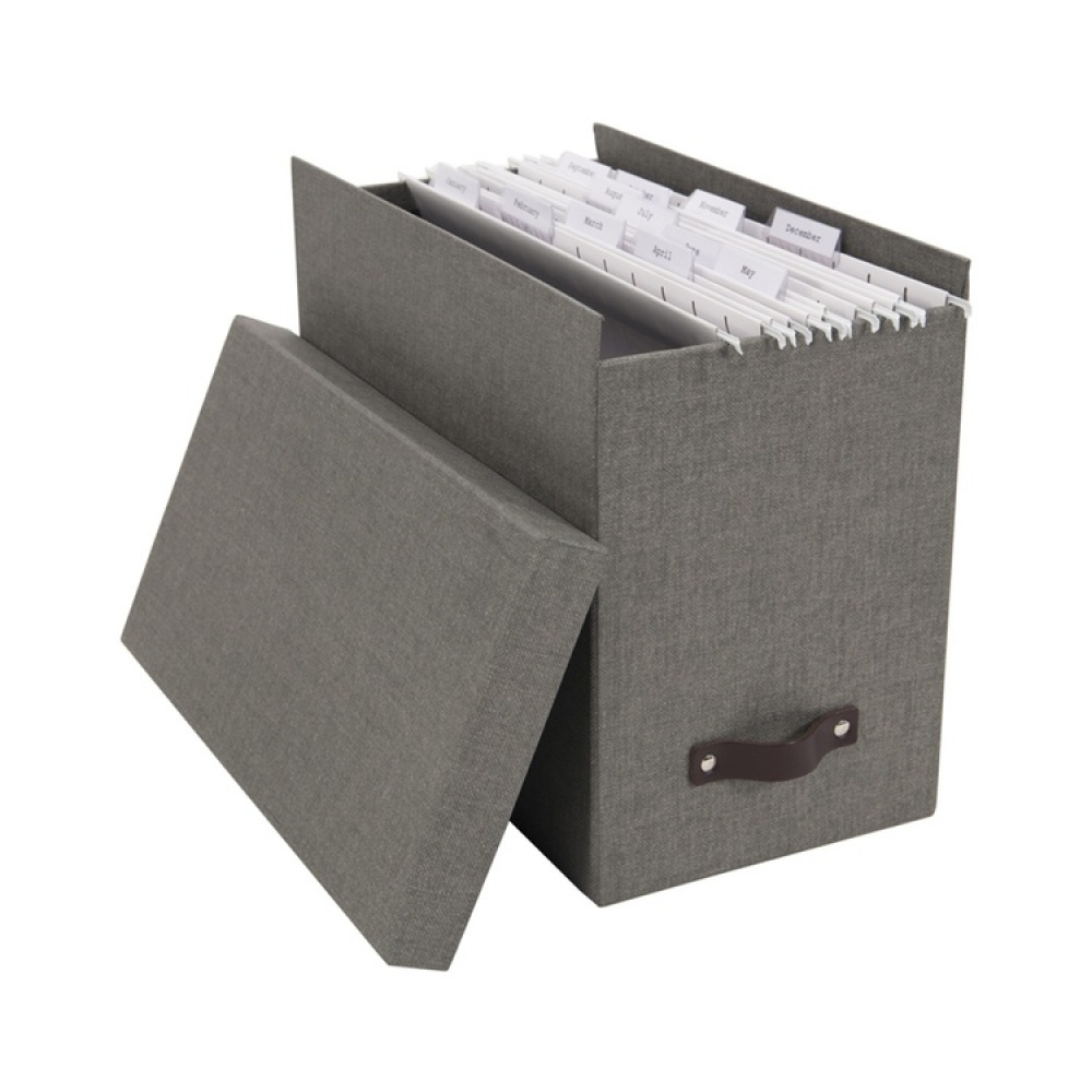 Archive box, BIGSO JOHAN CANVAS, 35 x 18,5 x H 27 cm in the group Storage / Office supplies at SmartaSaker.se (40013)