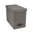 Archive box with hanging folders, Johan canvas, Bigso