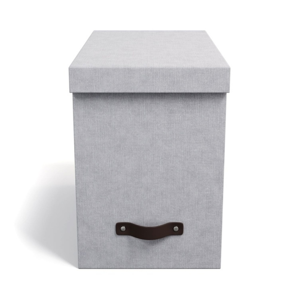 Archive box with hanging folders, Johan canvas, Bigso in the group Storage / Office supplies at SmartaSaker.se (40013)