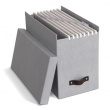 Archive box with hanging folders, Johan canvas, Bigso