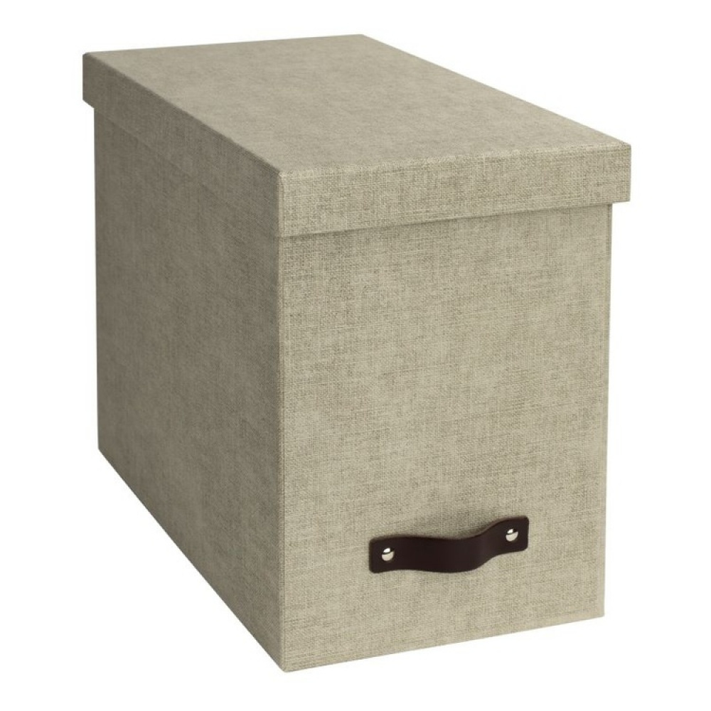 Archive box with hanging folders, Johan canvas, Bigso in the group Storage / Office supplies at SmartaSaker.se (40013)