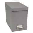 Archive box / File Drawer, BIGSO JOHAN, 35 x 18,5 x H 27 cm, Light grey Archive box / File Drawer, BIGSO JOHAN, 35 x 18,5 x H 27 cm, Light grey