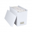 Archive box / File Drawer, BIGSO JOHAN, 35 x 18,5 x H 27 cm, White Archive box / File Drawer, BIGSO JOHAN, 35 x 18,5 x H 27 cm, White