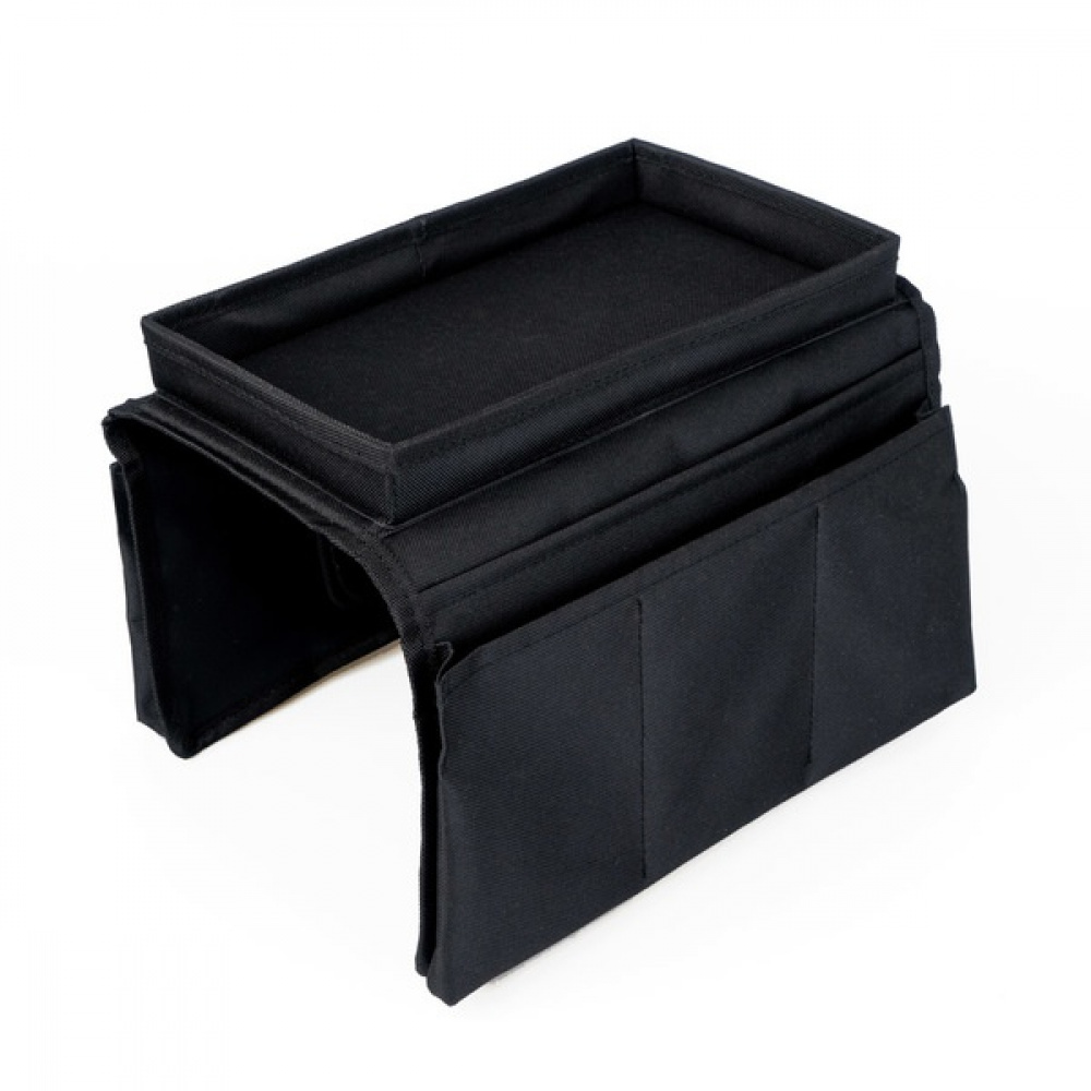 Sofa organiser with Tray, SOFA MASTER, Black in the group Storage / Bedroom storage at SmartaSaker.se (40019)