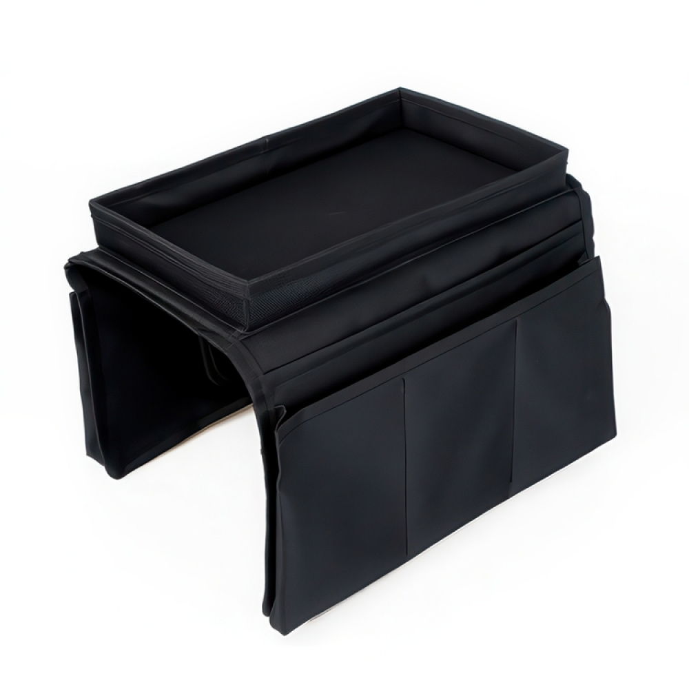 Sofa organiser with Tray, SOFA MASTER, Black in the group Storage / Bedroom storage at SmartaSaker.se (40019)