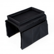 Sofa organiser with Tray, SOFA MASTER, Black